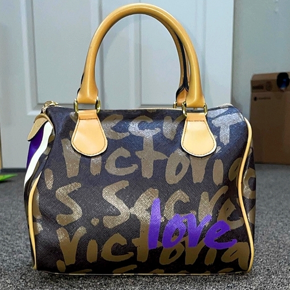 Victoria's Secret Handbags - ⭐RARE⭐Authentic Victoria’s Secret Monogram Handbag